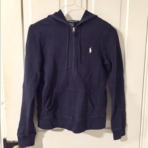 Vintage Ralph Lauren Sport Polo Womn Zip up Hoodie